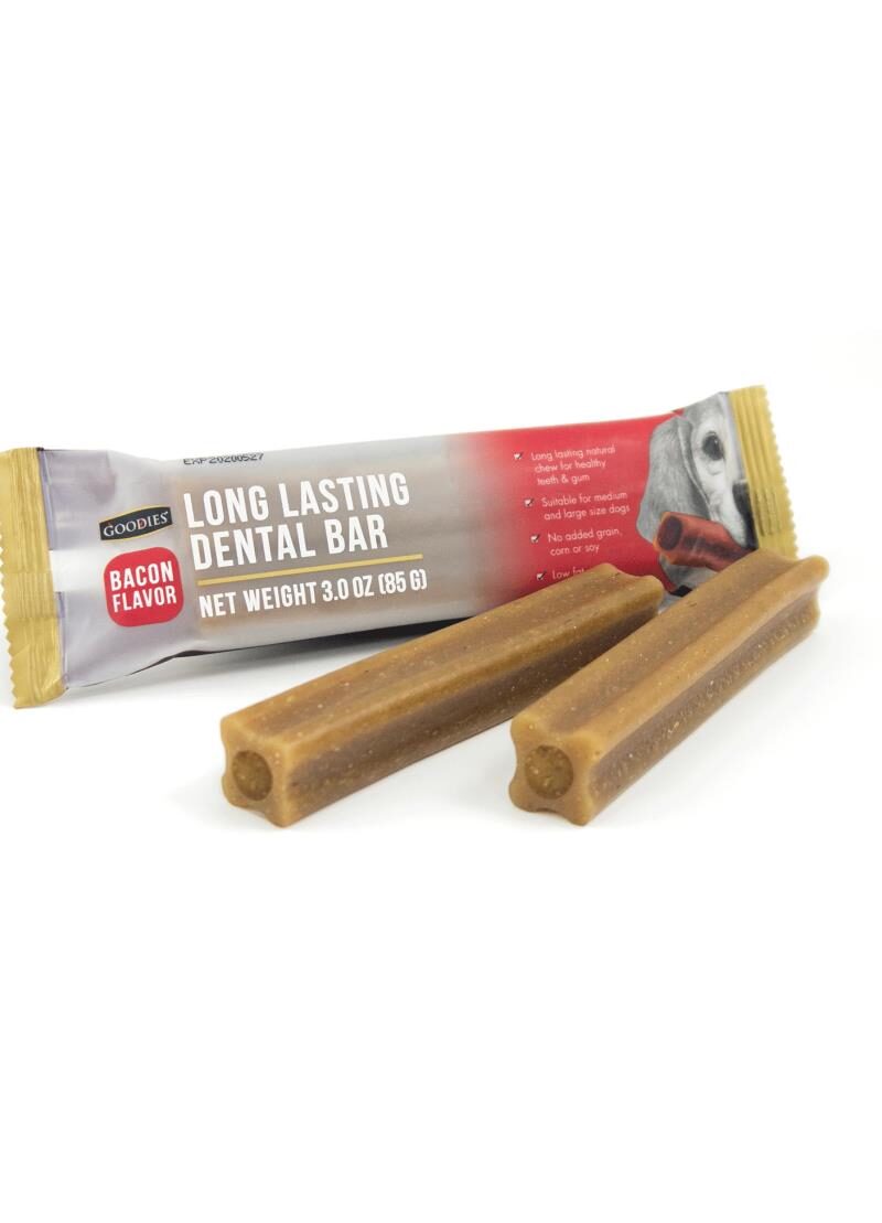 GOODIES 耐嚼型潔牙棒 培根風味 M產品封面圖 GOODIES 耐嚼型潔牙棒 培根風味