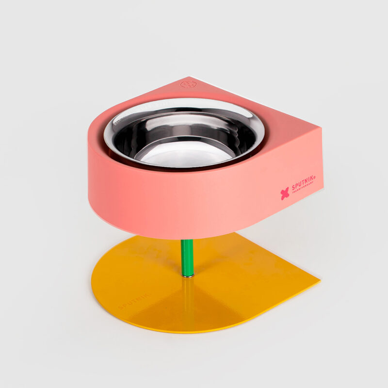 03 斯普尼克 增高防蟻碗 拼色 / 粉色