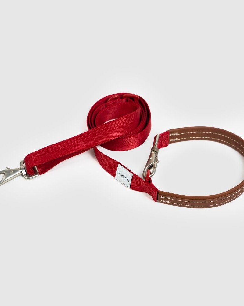 LRM 斯普尼克 牽繩 紅色