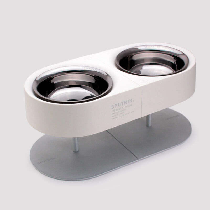 增高防蟻碗 白色 - 黑色02 斯普尼克 增高防蟻碗 白色 / 黑色