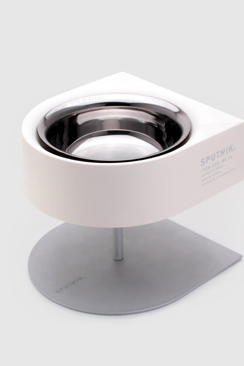 斯普尼克 增高防蟻碗 白色 / 黑色