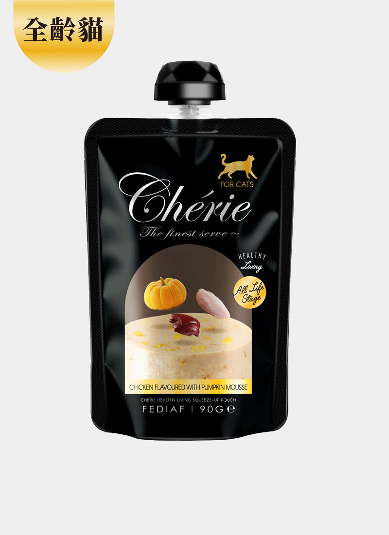 法麗 全照護轉轉主食餐包-雞肉佐南瓜慕斯 全齡貓