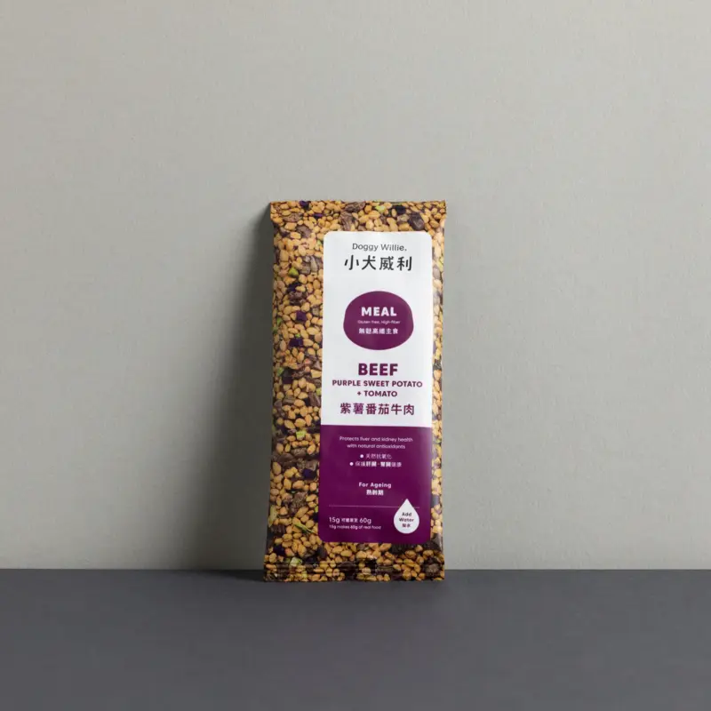 MEAL均衡主食系列 牛肉 15g001產品首頁圖 小犬威力 MEAL均衡主食系列 牛肉15g
