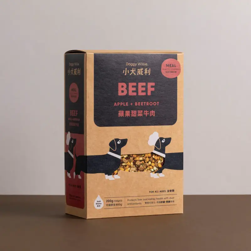 MEAL均衡主食系列 牛肉 200g001產品首頁圖 小犬威力 MEAL均衡主食系列 牛肉 200g
