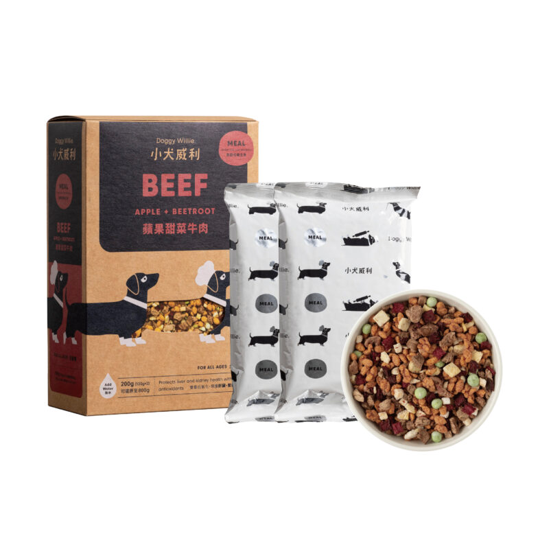 MEAL均衡主食系列 牛肉 200g003產品內頁 上層左側產品圖 小犬威力 MEAL均衡主食系列 牛肉 200g