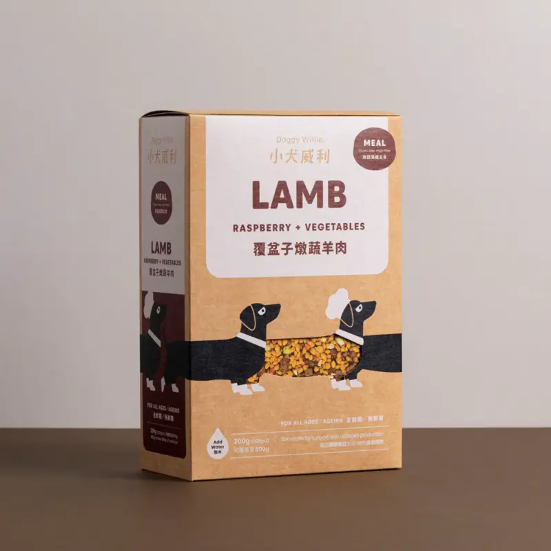 MEAL均衡主食系列 羊肉 200g002產品內頁 上層左側產品圖 小犬威力 MEAL均衡主食系列 羊肉 200g
