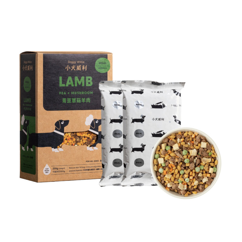 MEAL均衡主食系列 羊肉 200g003產品內頁 上層左側產品圖 小犬威力 MEAL均衡主食系列 羊肉 200g