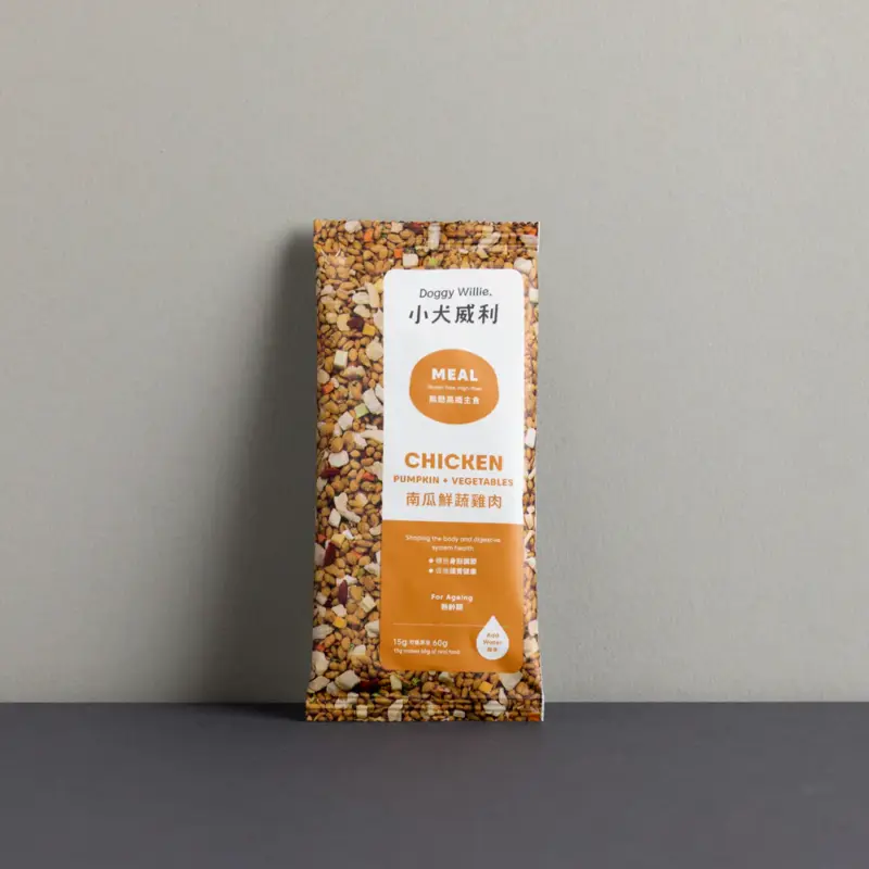 MEAL均衡主食系列 雞肉 15g002產品內頁 上層左側產品圖 小犬威力 MEAL均衡主食系列 雞肉 15g