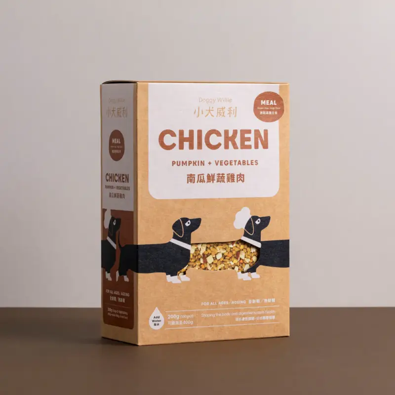 MEAL均衡主食系列 雞肉 200g002產品內頁 上層左側產品圖 小犬威力 MEAL均衡主食系列 雞肉 200g