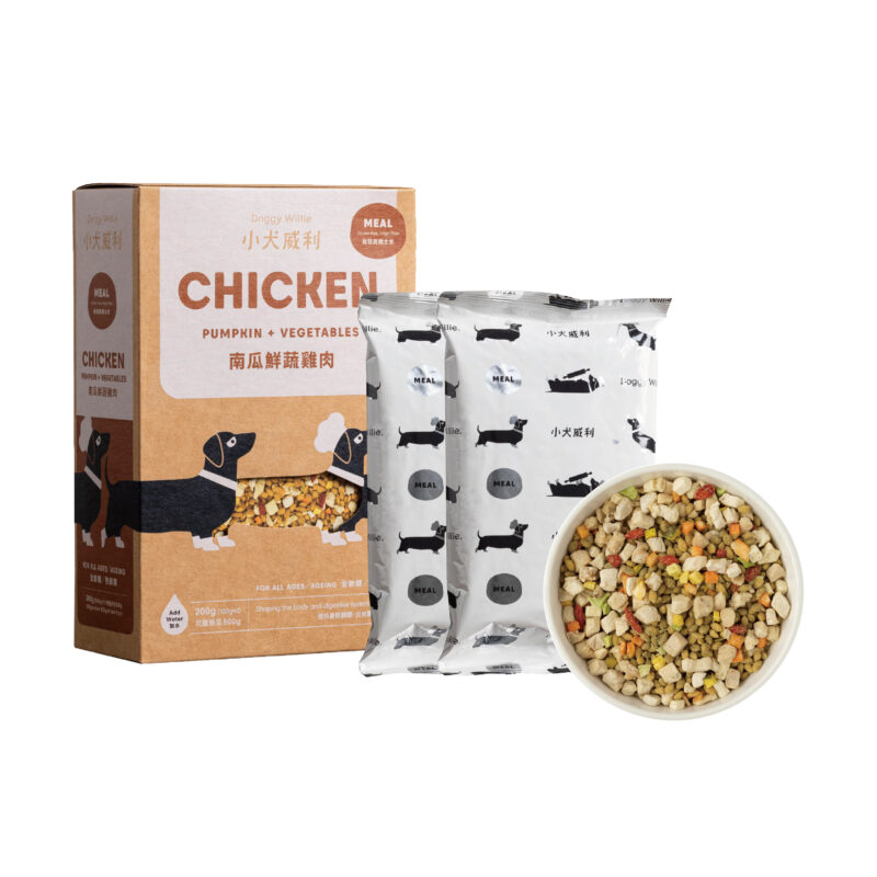 MEAL均衡主食系列 雞肉 200g004產品內頁 上層左側產品圖 小犬威力 MEAL均衡主食系列 雞肉 200g